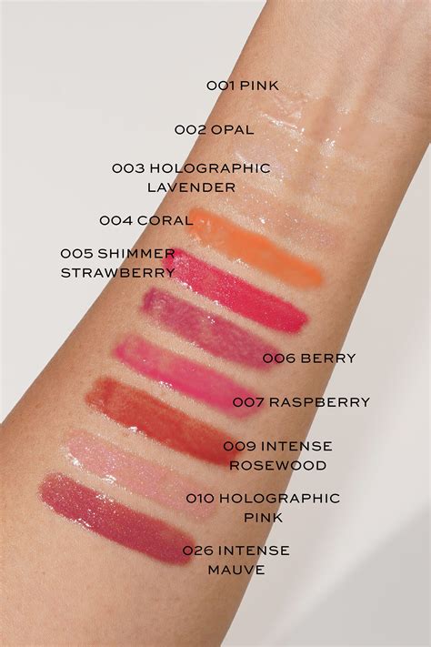 dior addict lip glow cheap|Dior lip gloss color chart.